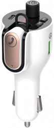 Wireless bluetooth CarKit handsfree modulator fm usb model G520 