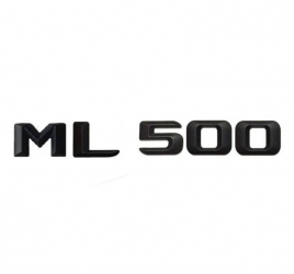 Emblema ML 500 pentru spate portbagaj Mercedes Negru 