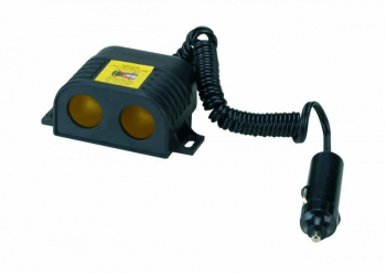 Priza dubla cu cablu extensibil 12V/24V Bottari 