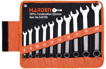 Set de 10 chei combinate - H08 Industrial Harden 