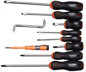 Set de 10 surubelnite Profesional Harden 