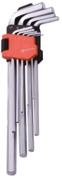 Set de 9 surubelnite vinclu Hex Profesional Harden Standard