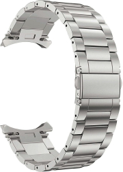 Curea Titan MTP Titanium Band Compatibila Samsung Galaxy Watch 4 40mm Model Super Usor Titanium Gray 