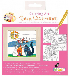 Planse de colorat Pisici Rosina Wachmeister de colorat Fridolin 