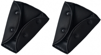 Set 2 buc Protectie centura de siguranta pentru Copii neopren Negru cu aerisire 24 x 18 
