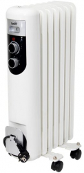 Calorifer electric cu ulei 3 trepte de putere 600/900/1500 W termostat reglabil 7 elementi