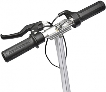 vidaXL Trotineta electrica negru 120 W 