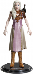 Figurina articulata Game of Thrones IdeallStore® Daenerys Targaryen editie de colectie 19 cm stativ inclus 