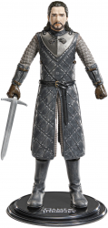 Figurina articulata Game of Thrones IdeallStore® Jon Snow editie de colectie 19 cm stativ inclus 