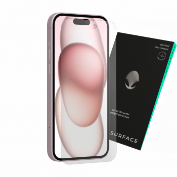 Folie Alien Surface Apple iPhone 15 protectie ecran spate cu laterale separate camera 