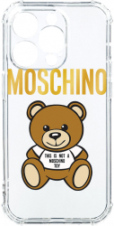 Husa BestCase comp cu Apple iPhone 15 Pro Max Its Not a Moschino Bear 1.5MM Anti Shock AS 880 