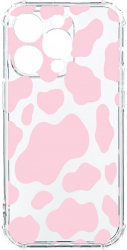 Husa BestCase comp cu Apple iPhone 15 Pro Max Pink Cow 1.5MM Anti Shock AS 786 