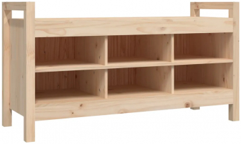 vidaXL Banca de hol 110x40x60 cm lemn masiv de pin 