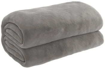 vidaXL Patura grea cu husa gri 122x183 cm 5 kg material textil 