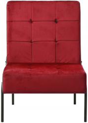 vidaXL Scaun de relaxare 65x79x87 cm rosu vin catifea 