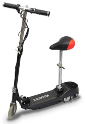 vidaXL Trotineta electrica cu sa negru 120 W 