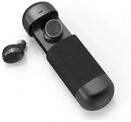 Casti bluetooth SIKS® 5.0 design ergonomic fara fir negru 
