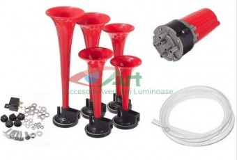 Claxon Melodie de tromb &bdquo Godfather&rdquo cu compresor 12v 