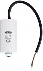 Miflex - Condensator pornire motor M8 16&mu F 450V 40x78mm - NOU 