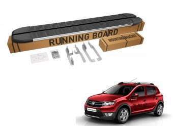 Praguri laterale tip treapta compatibile Dacia Sandero Stepway 2013-2020 ® ALM 
