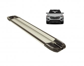 Praguri laterale tip treapta Rainbow Hyundai Santa Fe 2012-2018 ® ALM 