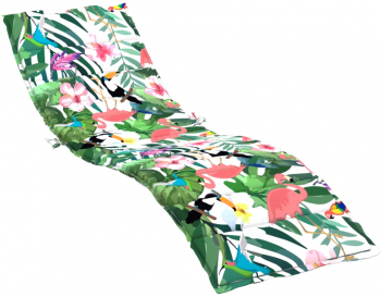 vidaXL Perna pentru sezlonguri multicolor material Oxford 