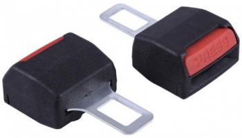 Adaptor agrafa centura siguranta falsa negru 