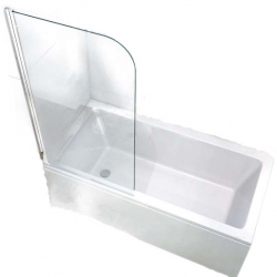 Paravan pentru cada Optima Monden 800x1400 sticla securizata 6mm profil cromat 