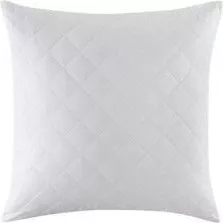 Perna matlasata 70x70 cm Ralex Pucioasa alb