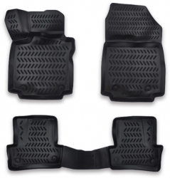 Set 4 covorase cauciuc stil tavita Renault Captur 2013-2020