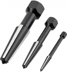Set de 3 extractoare cu muchie dubla pentru suruburi rupte M5-M12 - Voelkel 
