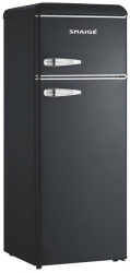 Frigider cu 2 usi Retro Snaige FR24SM-PRJ30E Clasa E 209 l H 147.5 cm Negru 