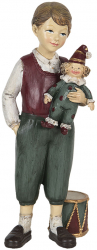 Figurina Baietel polirasina 8x7x21 cm 