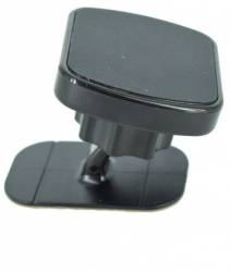 Suport Auto pentru Telefon Magnetic cu Fixare pe Bord Culoare Negru 