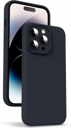 Husa de protectie din silicon pentru Samsung Galaxy S20 Plus SoftTouch interior microfibra Negru 