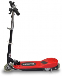 vidaXL Trotineta electrica rosu 120 W 