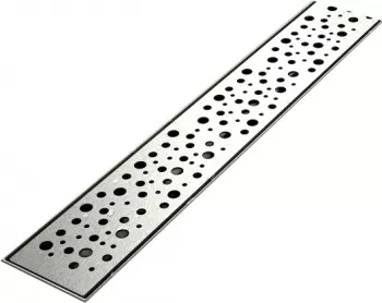 Rigola dus Hydroland Bubble integral din inox lungime 80 cm 