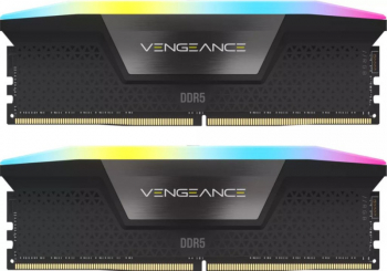 Kit Memorie Corsair Vengeance RGB 64GB 2x32GB DDR5 5600MHz CL40 Dual Channel CMH64GX5M2B5600C40 