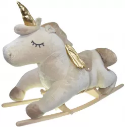 Balansoar Unicorn pentru copii Akra 789014-6 Bej 