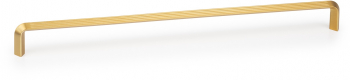 Maner pentru mobilier Lines L 330 mm finisaj aur periat 