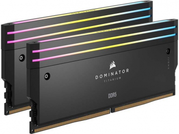 Memorie Corsair Dominator Titanium RGB Black 32GB 7000MHz CL34 Dual Channel Kit