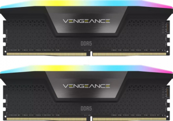 Kit Memorie RAM Corsair Vengeance RGB 32GB 2x16GB DDR5 6600MHz CL38 Dual Channel 