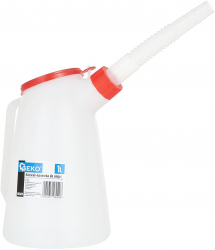 Canistra de plastic pentru amestec ulei si benzina 1 l Geko G02639 