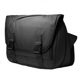 Geanta laptop 15.6 de umar sau de piept tip messenger expandabila Escalate 43x16x32 cm Gri 