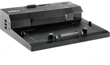 Port replicator Dell Euro Simple E-Port II adaptor AC 130W USB 3.0 compatibil cu seria Latitude NOU 