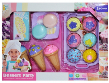 Set desert - prajituri si inghetata 7Toys 
