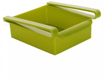 Cutie Depozitare Tip Sertar SIKS Pentru Frigider Organizator Frigider Cu Clesti Verde