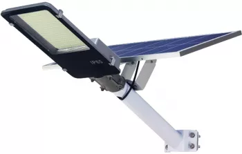 Lampa Solara Stradala CLick Light pentru Curte sau Strada Rezistent la Apa Montare prin Fixare Senzor Lumina Baterie pe Litiu IP65 Lu 