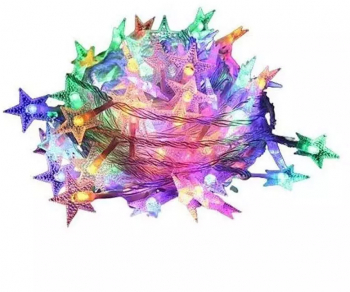 Sir Lumini Colorate SIKS 6 m Fir Transparent LED Tip Stele 40 Led Multicolor 