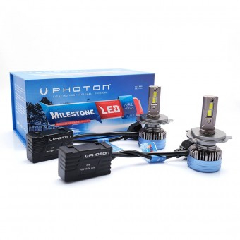 Kit becuri led MILESTONE H4/H19 LIMITED EDITION 